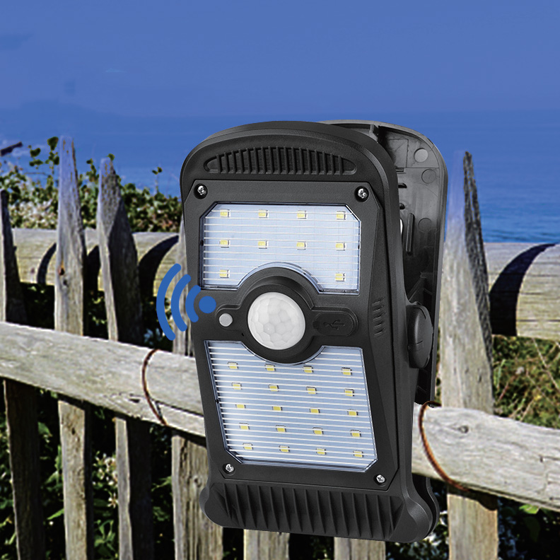 KQ-30106 Solar Clip Wall Light