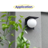 KQ-30133 Solar Wall Light