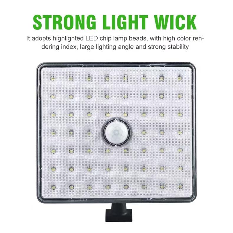 KQ-30058-1 54LED Solar Wall Light