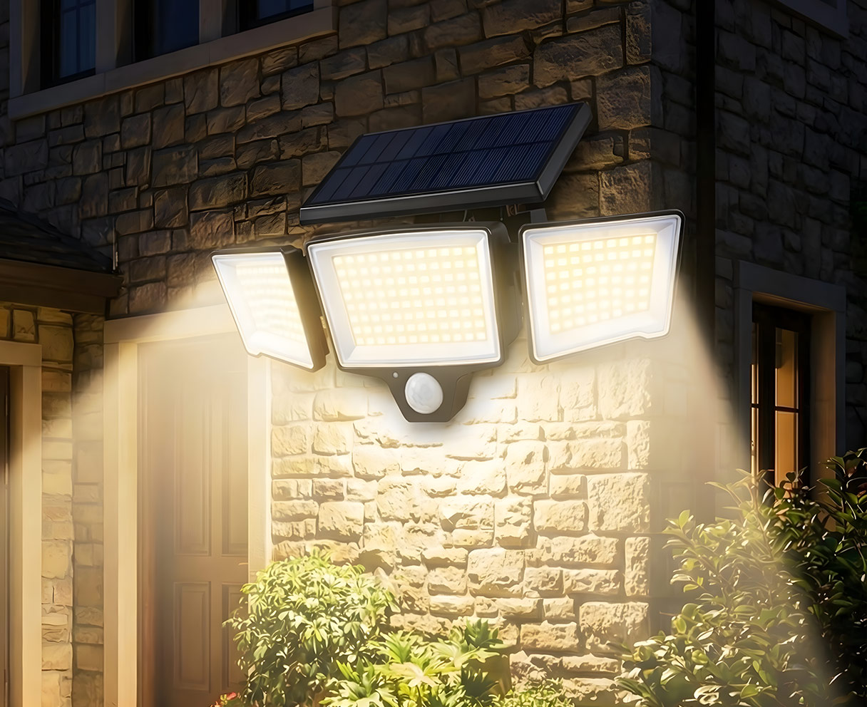 Solar-Wall-Light